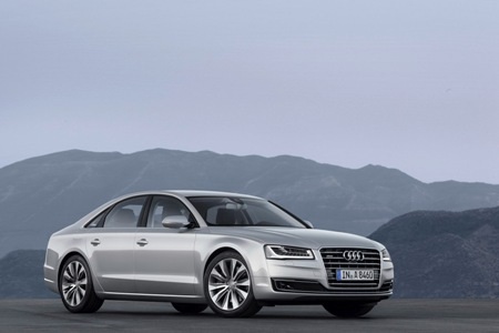 Audi A8 phiên bản mới - Hiện đại, cá tính hơn - 5 Hình ảnh xe Audi A8 L phiên bản mới 2014: